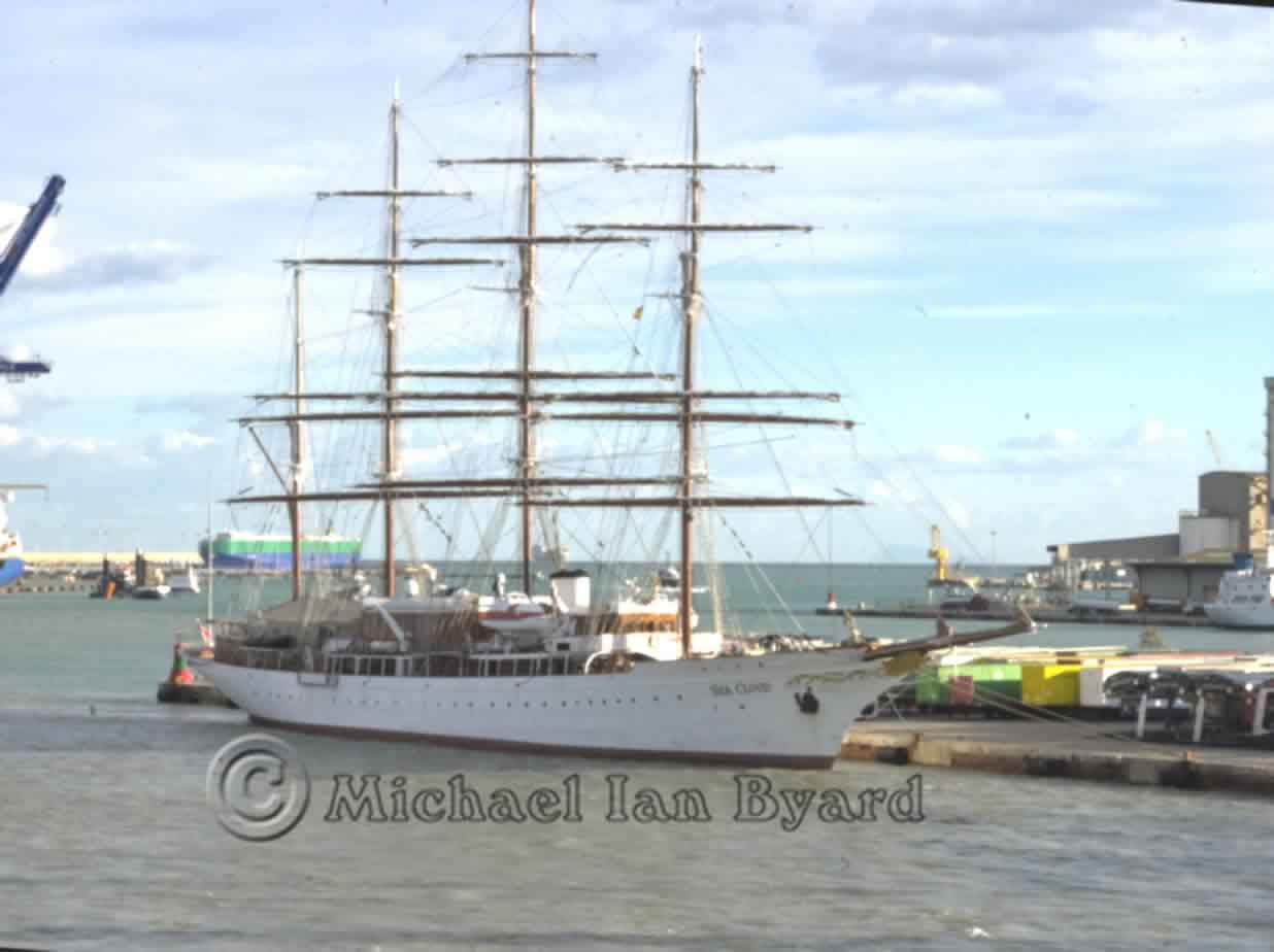 Sea Cloud at Valencia